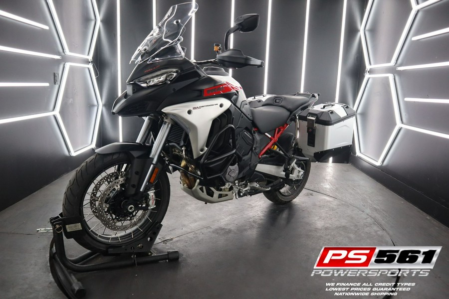 2025 Ducati Multistrada V4 Rally Adventure Travel & Radar