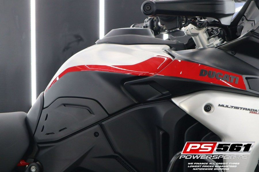 2025 Ducati Multistrada V4 Rally Adventure Travel & Radar