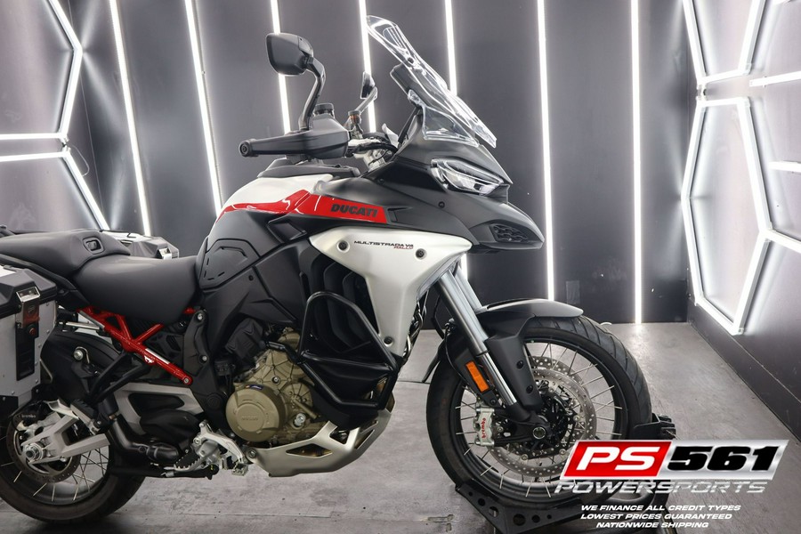2025 Ducati Multistrada V4 Rally Adventure Travel & Radar
