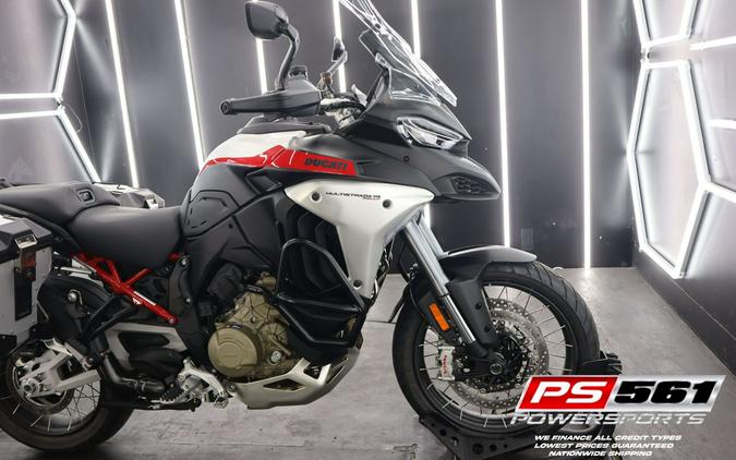 2025 Ducati Multistrada V4 Rally Adventure Travel & Radar