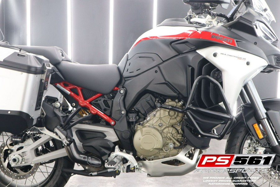 2025 Ducati Multistrada V4 Rally Adventure Travel & Radar