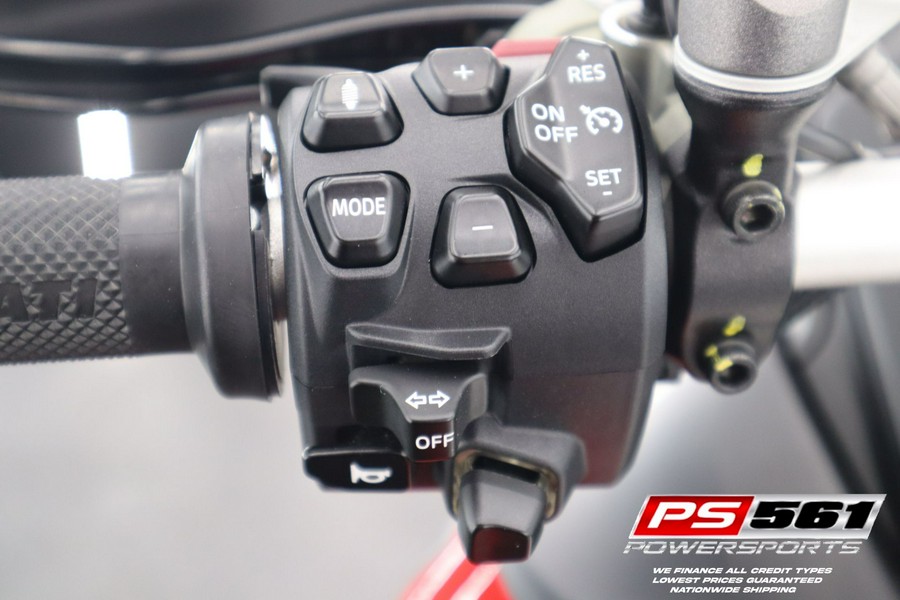 2025 Ducati Multistrada V4 Rally Adventure Travel & Radar