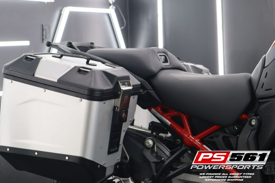 2025 Ducati Multistrada V4 Rally Adventure Travel & Radar