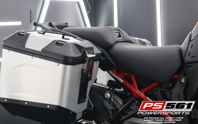 2025 Ducati Multistrada V4 Rally Adventure Travel & Radar