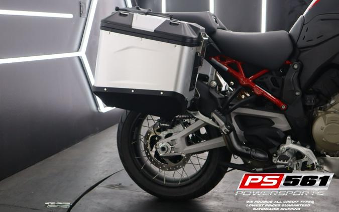 2025 Ducati Multistrada V4 Rally Adventure Travel & Radar