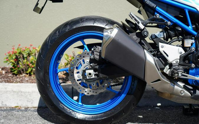 2020 Kawasaki Z900 ABS Candy Plasma Blue/Metallic Silver