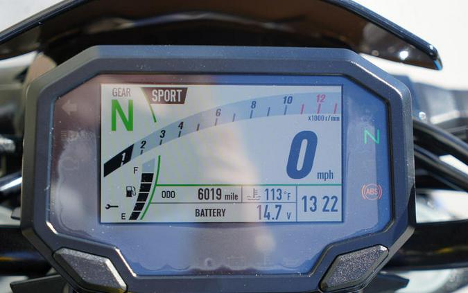 2020 Kawasaki Z900 ABS Candy Plasma Blue/Metallic Silver