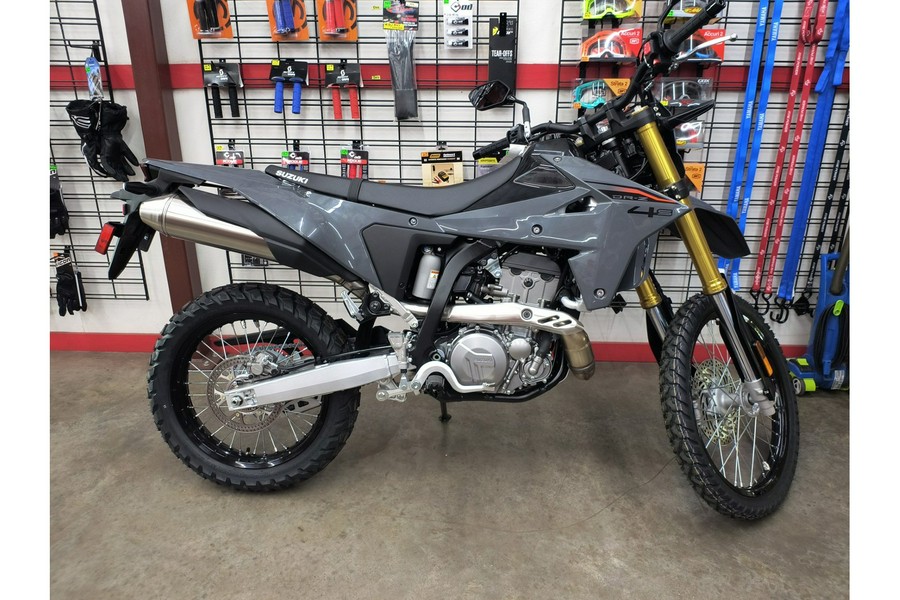 2025 Suzuki DR-Z 4S SOLID IRON GRAY