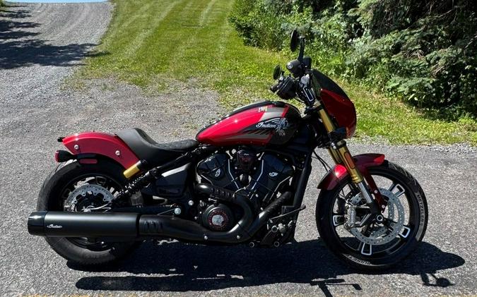 2026 Indian Motorcycle® 101 Scout® Sunset Red Metallic