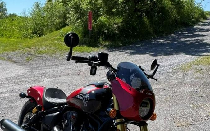 2026 Indian Motorcycle® 101 Scout® Sunset Red Metallic