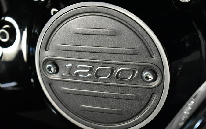 2018 Harley-Davidson 1200 Custom Industrial Gray Denim/Black Denim