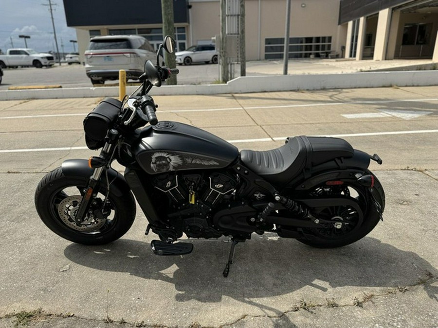2021 Indian Scout Bobber Sixty ABS Thunder Black