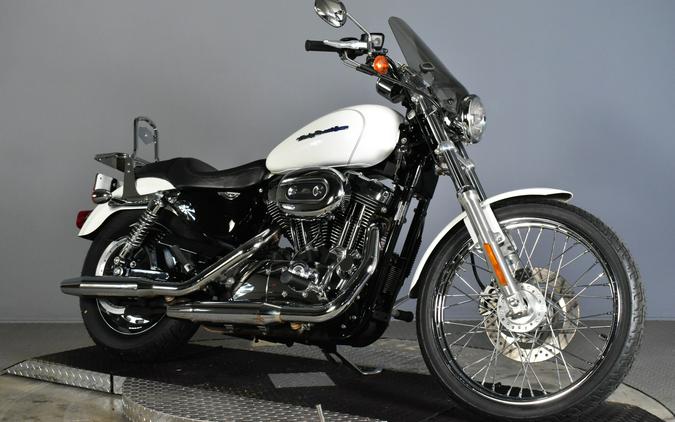 2006 Sportster 1200 Custom Glacier White Pearl