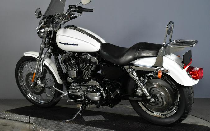 2006 Sportster 1200 Custom Glacier White Pearl