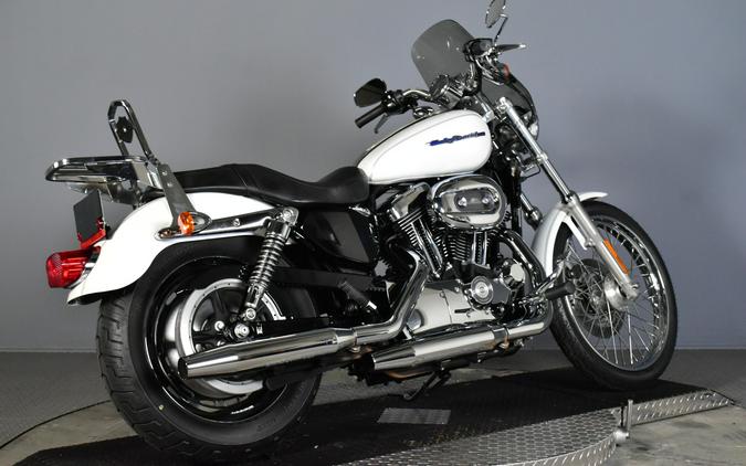 2006 Sportster 1200 Custom Glacier White Pearl