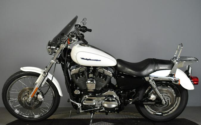 2006 Sportster 1200 Custom Glacier White Pearl