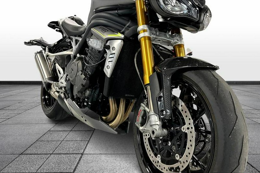 2023 Triumph Speed Triple 1200 RS Matte Silver Ice