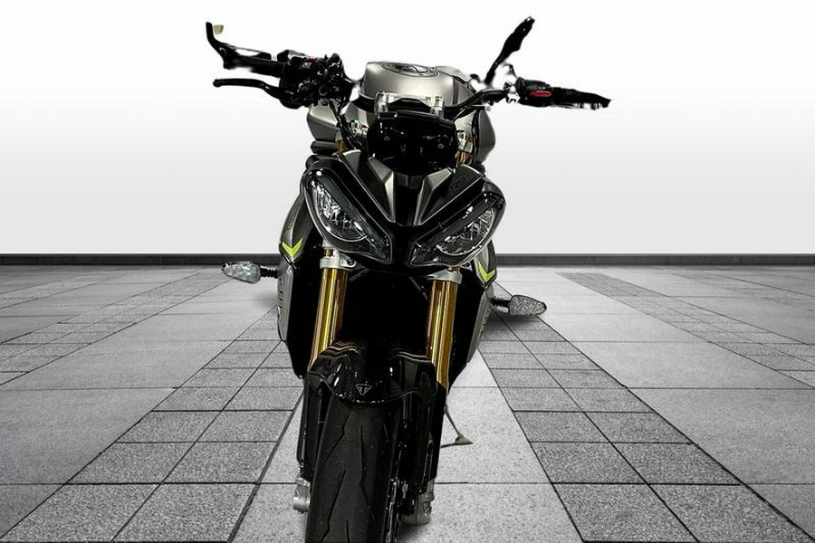 2023 Triumph Speed Triple 1200 RS Matte Silver Ice