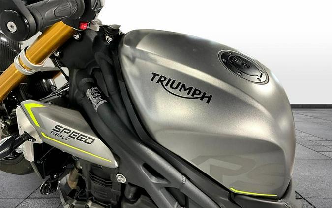 2023 Triumph Speed Triple 1200 RS Matte Silver Ice