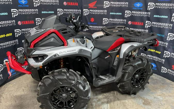 2025 Can-Am® Outlander X mr 1000R Hyper Silver & Legion Red