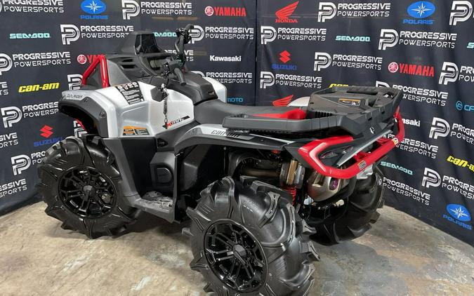 2025 Can-Am® Outlander X mr 1000R Hyper Silver & Legion Red