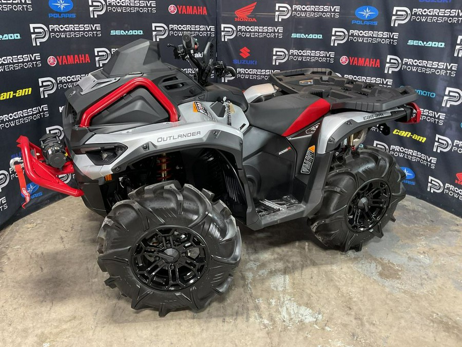 2025 Can-Am® Outlander X mr 1000R Hyper Silver & Legion Red