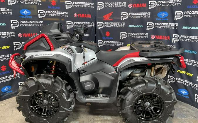 2025 Can-Am® Outlander X mr 1000R Hyper Silver & Legion Red