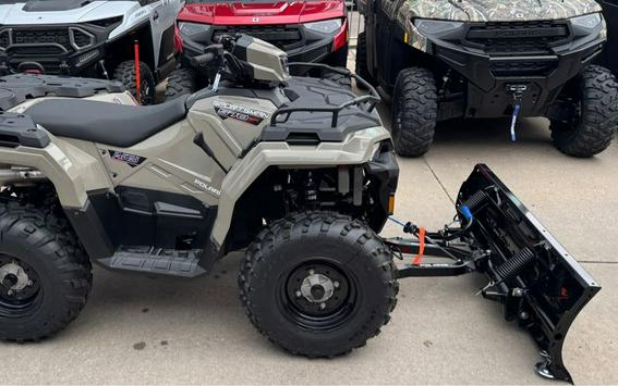 2026 Polaris SPORTSMAN 570 DESERT SAND with Plow