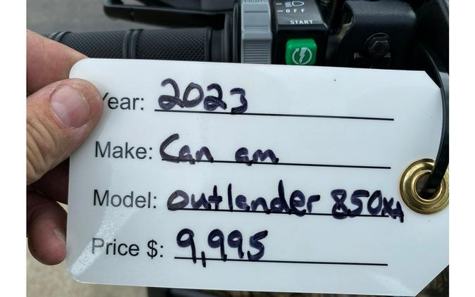 2023 Can-Am OUTLANDER 850 XT