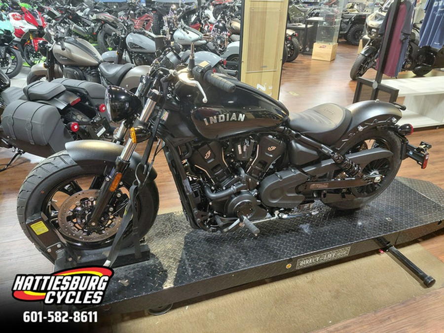 2026 Indian Scout Sixty Bobber Black Metallic