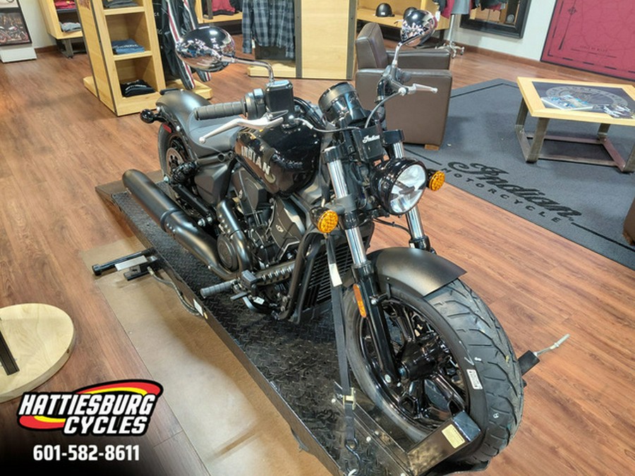2026 Indian Scout Sixty Bobber Black Metallic
