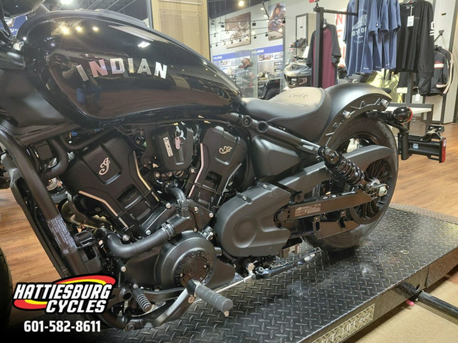 2026 Indian Scout Sixty Bobber Black Metallic