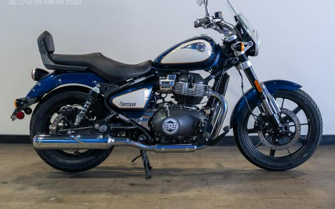 2024 Royal Enfield Super Meteor 650 Celestial Blue