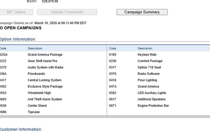 2023 K 1600 Grand America - BMW