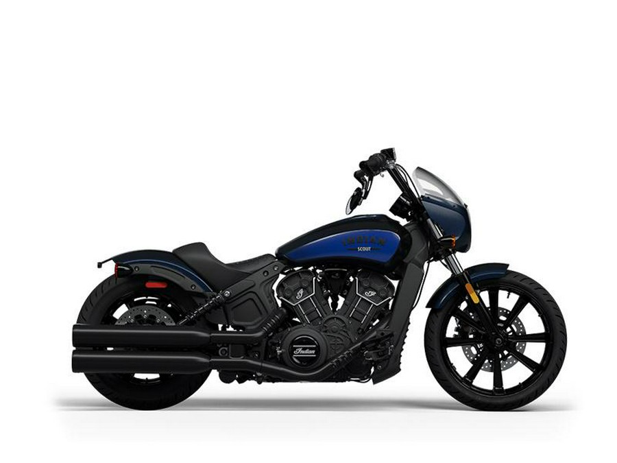 2024 Indian Motorcycle® Scout® Rogue ABS Icon Black Azure Crystal
