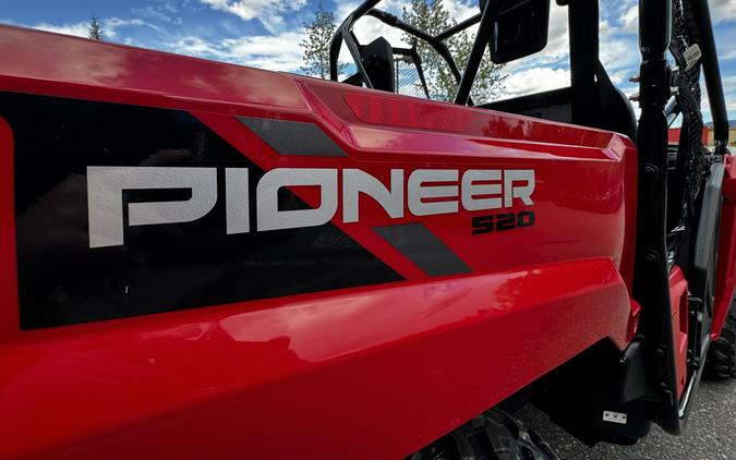 2026 HONDA PIONEER 520 Hero Red - HU5317