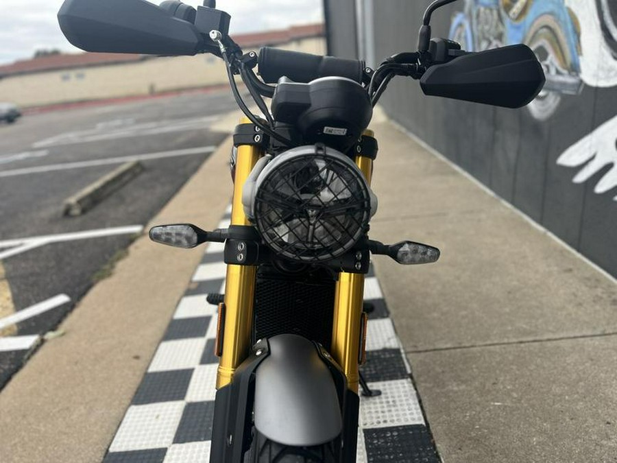 2025 Triumph Scrambler 400 X Carnival Red / Phantom Black