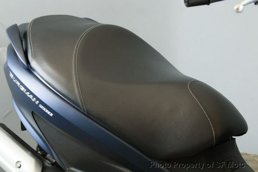 2022 Suzuki Burgman 200 ABS