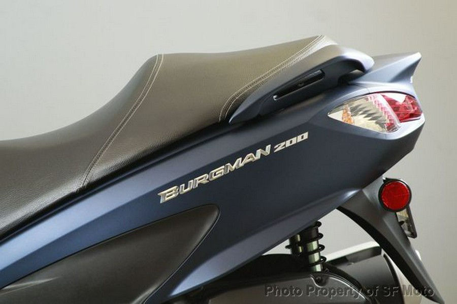 2022 Suzuki Burgman 200 ABS