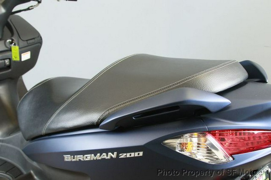 2022 Suzuki Burgman 200 ABS