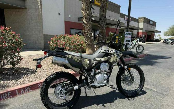 2026 Kawasaki KLX®300 Cypher Camo Beige