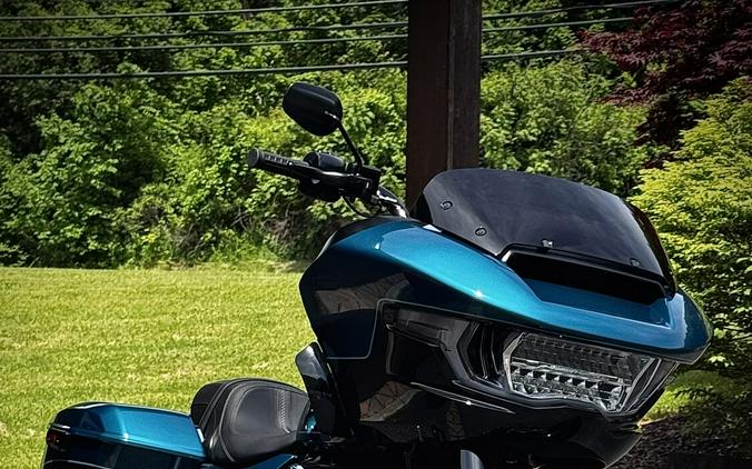 2026 Harley-Davidson® Road Glide® Teal Thunder / Vivid Black Black Trim