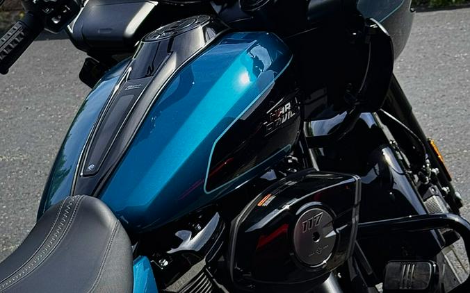 2026 Harley-Davidson® Road Glide® Teal Thunder / Vivid Black Black Trim