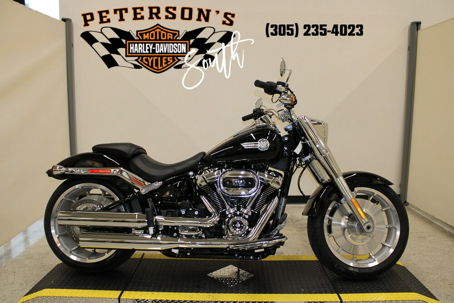 New 2024 Harley-Davidson Fat Boy 114 Cruiser FLFBS Motorcycle For Sale In Miami, Florida