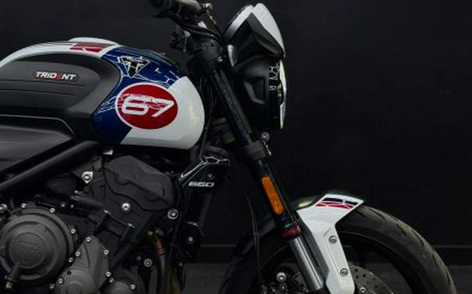 2025 Triumph Trident Triple Tribute
