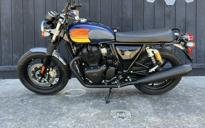 2024 Royal Enfield INT650 Barcelona Blue