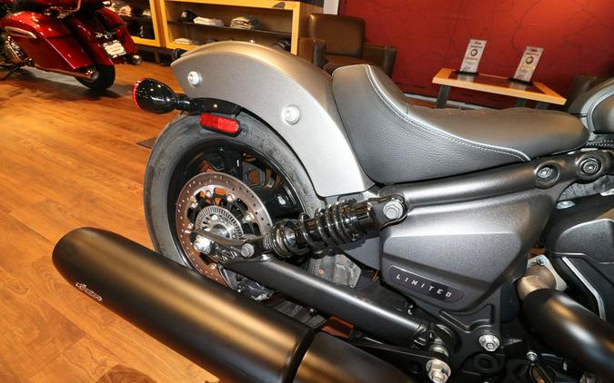 2025 Indian Motorcycle® Scout® Sixty Bobber Limited Heavy Metal Smoke