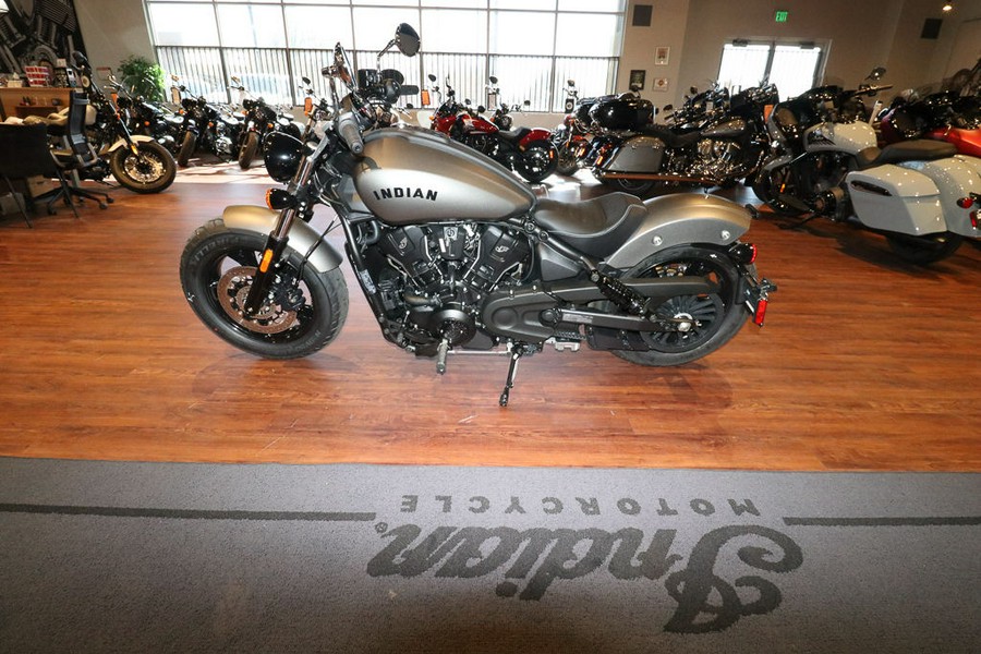 2025 Indian Motorcycle® Scout® Sixty Bobber Limited Heavy Metal Smoke