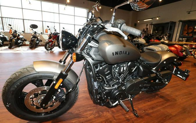 2025 Indian Motorcycle® Scout® Sixty Bobber Limited Heavy Metal Smoke