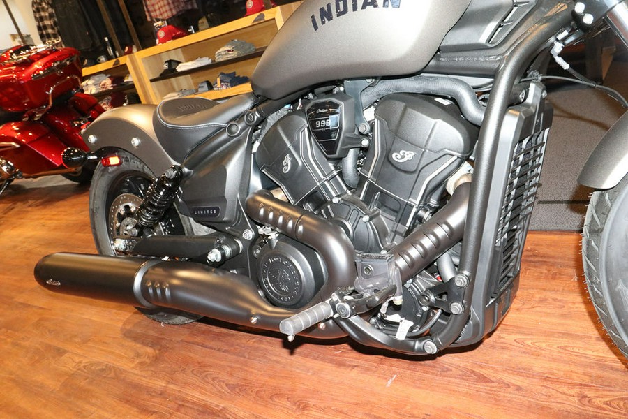 2025 Indian Motorcycle® Scout® Sixty Bobber Limited Heavy Metal Smoke